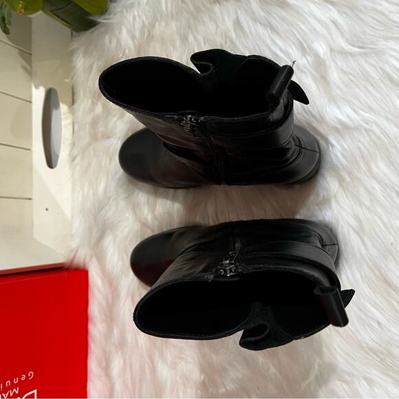 NEW Barbara Barbieri Leather Engineer Lug Sole Moto Mid Calf Boot Black 36 6 NWT - Picture 9 of 16